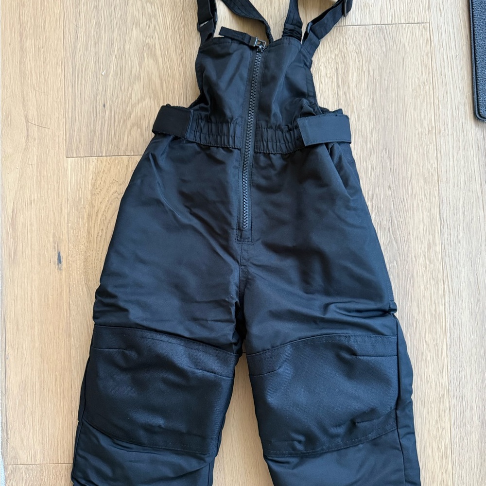 Kid Black Snow Pants